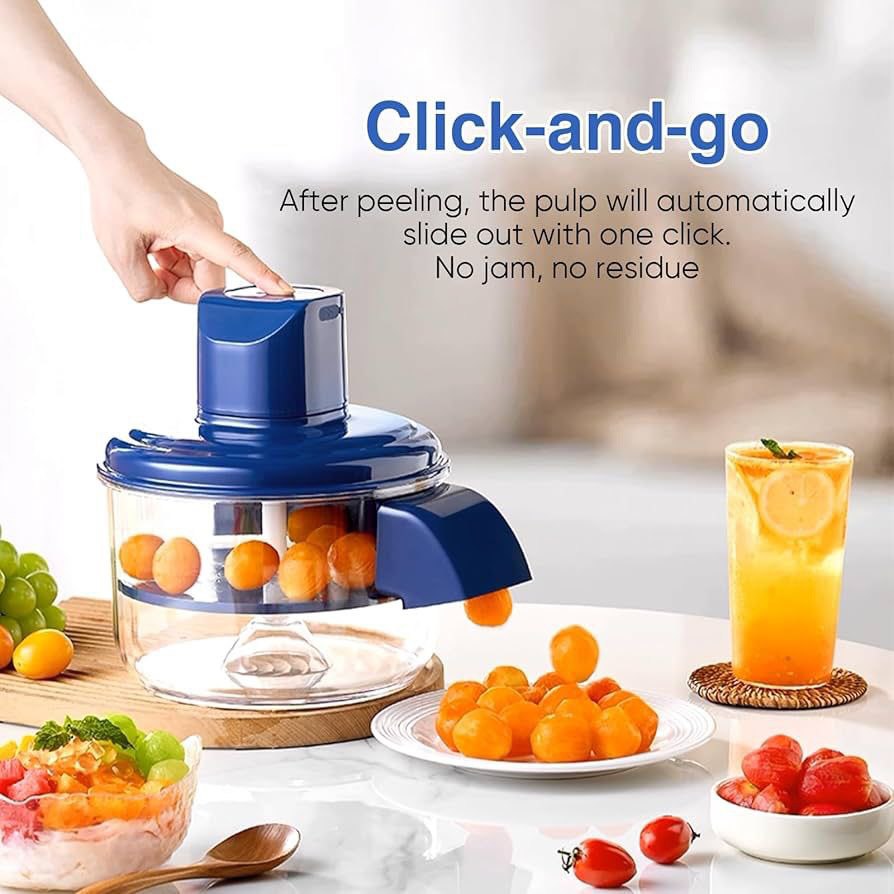 Multipurpose Automatic Fruit & Vegetable Peeler Machine | Rechargeable Electric Potato Peeler | Smart Kitchen Tool for Home, Shop & Restaurant