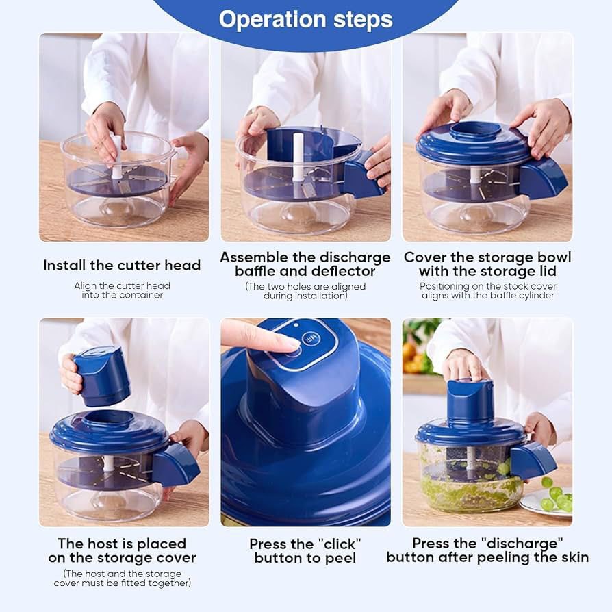 Multipurpose Automatic Fruit & Vegetable Peeler Machine | Rechargeable Electric Potato Peeler | Smart Kitchen Tool for Home, Shop & Restaurant